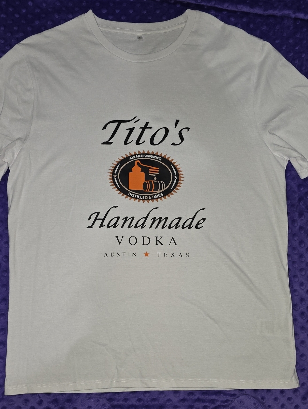 White Titos Logo Tee - Men